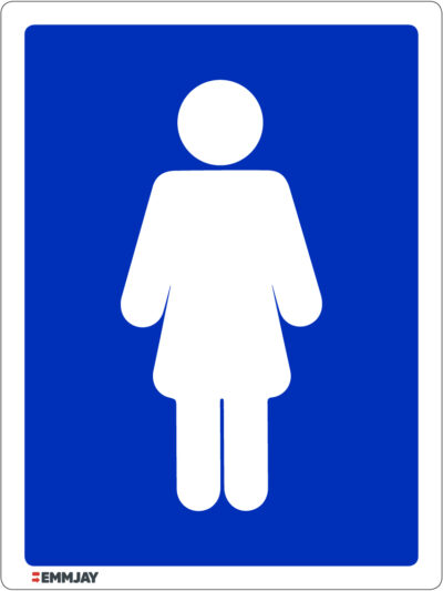 Workpalce Safety Signs - Emmjay - Female Toilet Sign