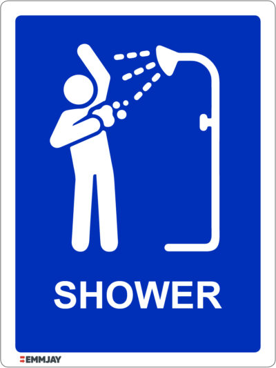 Workpalce Safety Signs - Emmjay - Shower Sign