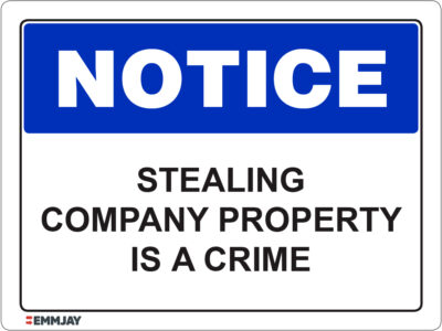 Workpalce Safety Signs - Emmjay -