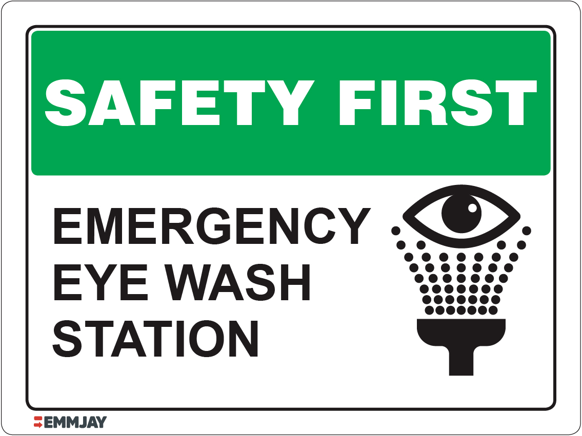 Safety first eye wash station 1819