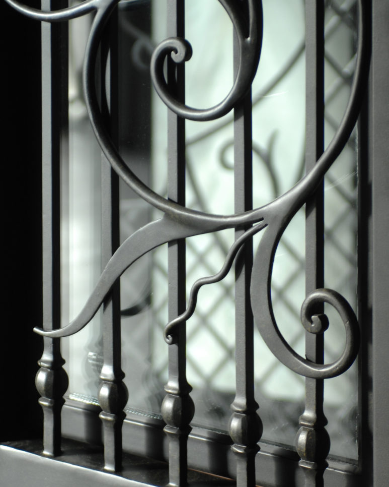 Custom entrance doors, handcrafted wrought iron doors from Tasman Forge