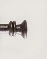 Flared Finial For Curtain Rods